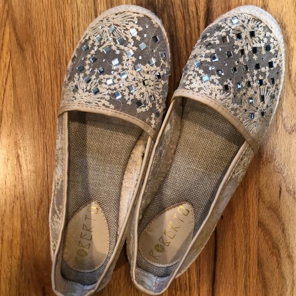Cute sequin never worn shoes - Picture 1 of 7
